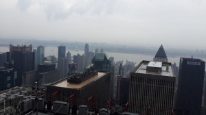 Rockefeller Center Top of the Rock manzarası