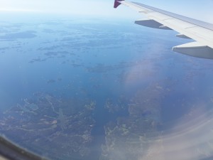 Havadan İsveç manzarası