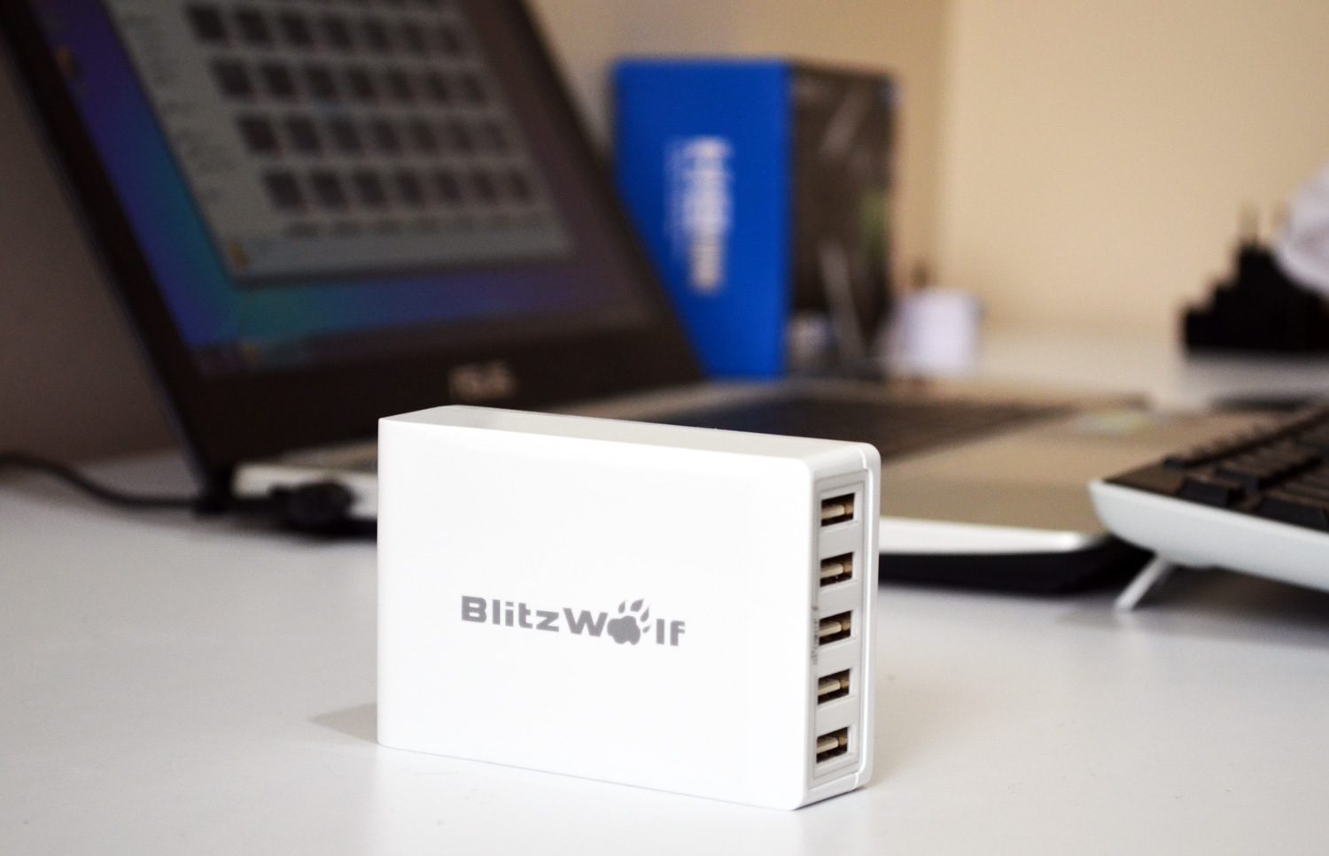 BlitzWolf 5 Portlu Akıllı USB Şarj Cihazı