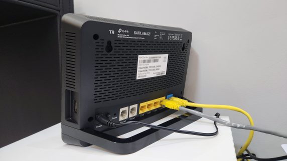 Türknet fiber internet modem
