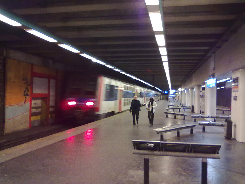 Paristen Metro ve RER fotoğrafları