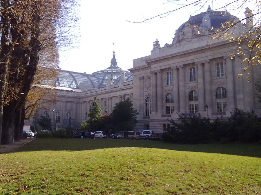 Petit Palais yani Küçük Saray civarı